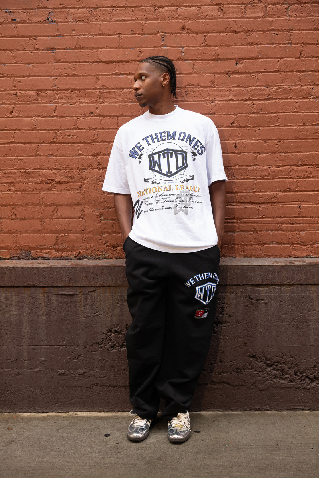 National League Sweatpants Black